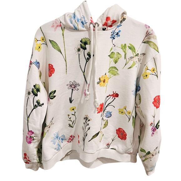 Parker Regina Floral Sweatshirt Size Large - Picture 2 of 9